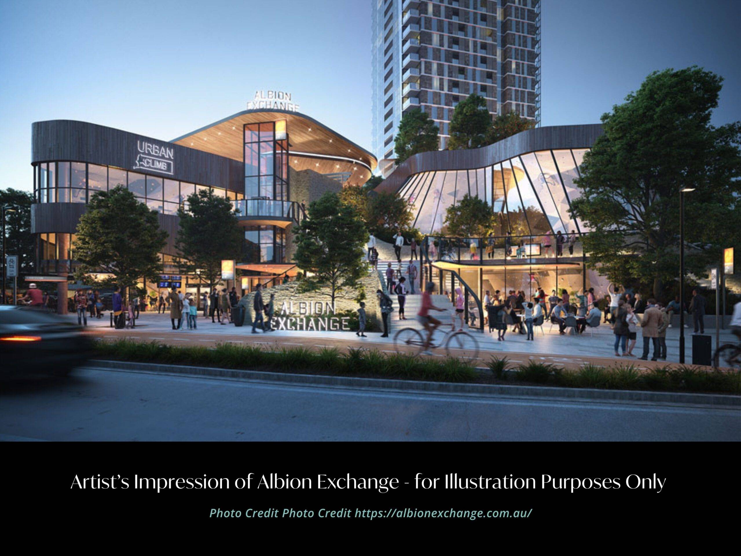 Albion Exchange is a genuine transit oriented development (TOD)